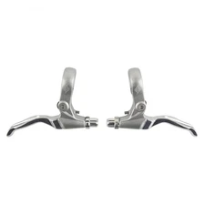 Origin8 DuoTrigger Convertible Cantilever Brake Levers, Silver