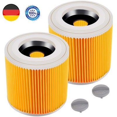 2Xcartridge filters for Kärcher 2.863-303.0 6.414-552.0 6.414-547.0 cleaner