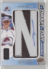 2014-15 SP Game Used Draft Day Marks Rookies 10/35 Joey Hishon #DDM-JH Auto 0c3