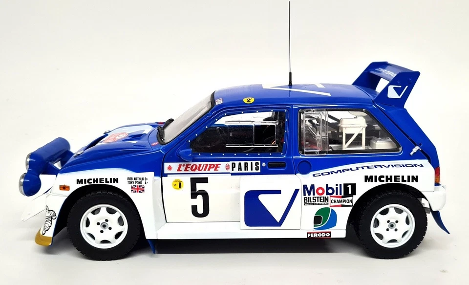 Sunstar 1/18 MG Metro 6R4 Rally Monte Carlo 1986 T. Pond R. Arthur Model Car - Photo 4/4