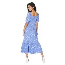 Dorothy Perkins - Midikleid Eckiger Ausschnitt für Damen (DP4763)