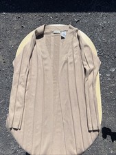 White Stag Women's Beige Open Front Cardigan