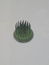 Vintage Metal Spike Flower Frog Holder VOGUE Needle-sharp round 3/4inch