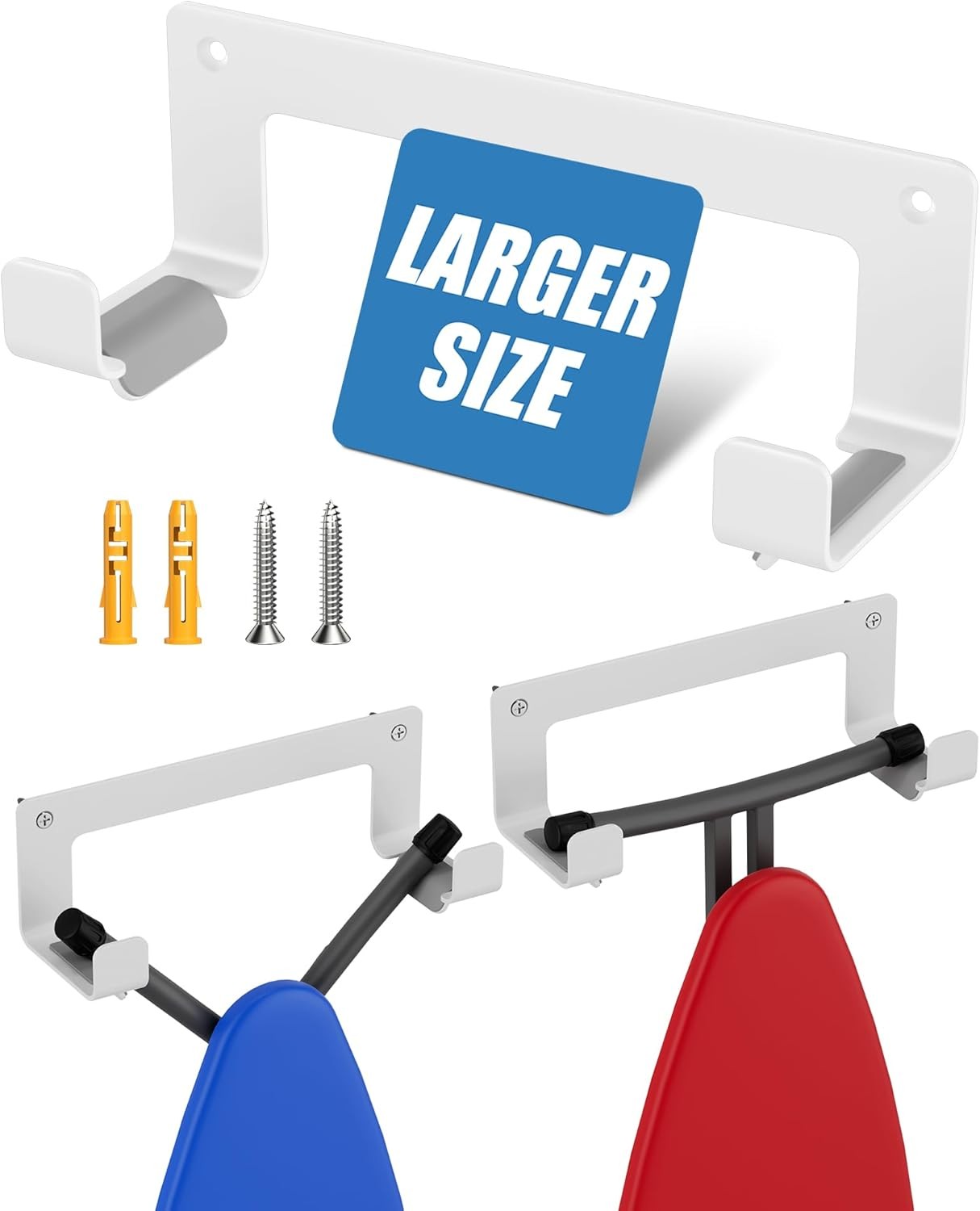 Ing Board Hook, Wall-mounted Stainless Steel Material