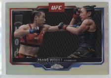2025 Topps Chrome UFC Refractor Zhang Weili #55 1co7