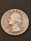 1935-P Washington Quarter Coin
