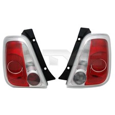 Heckleuchte Rückleuchte links für FIAT 500 312 Bj. 10/2007-07/2015 grauer Rand