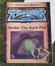 AD&D dungeons and dragons 2nd Ed Spelljammer Under the Dark Fist SJA4 adventure