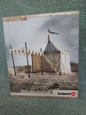 Rare Retired Schleich Knights Siege Tent #40193 NRFB Still Sealed!