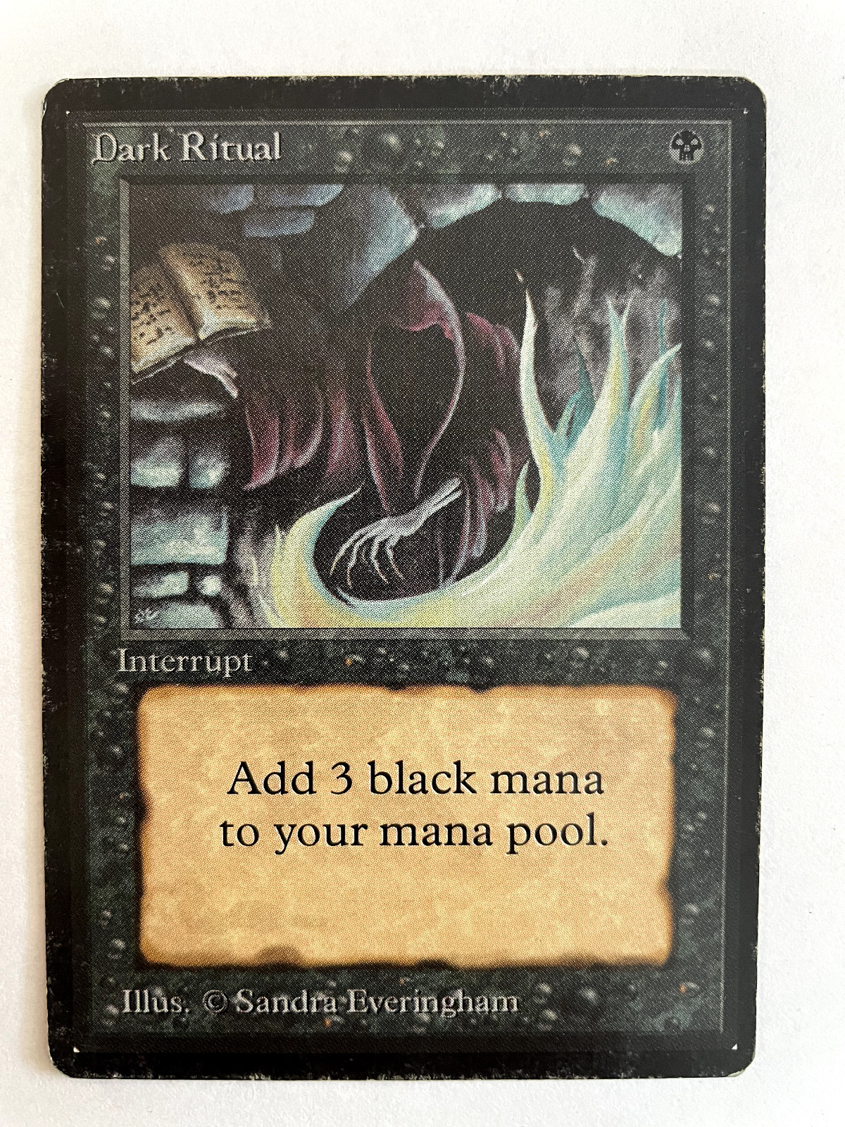 Magic The Gathering, Beta Dark Ritual, Minor Edge Wear