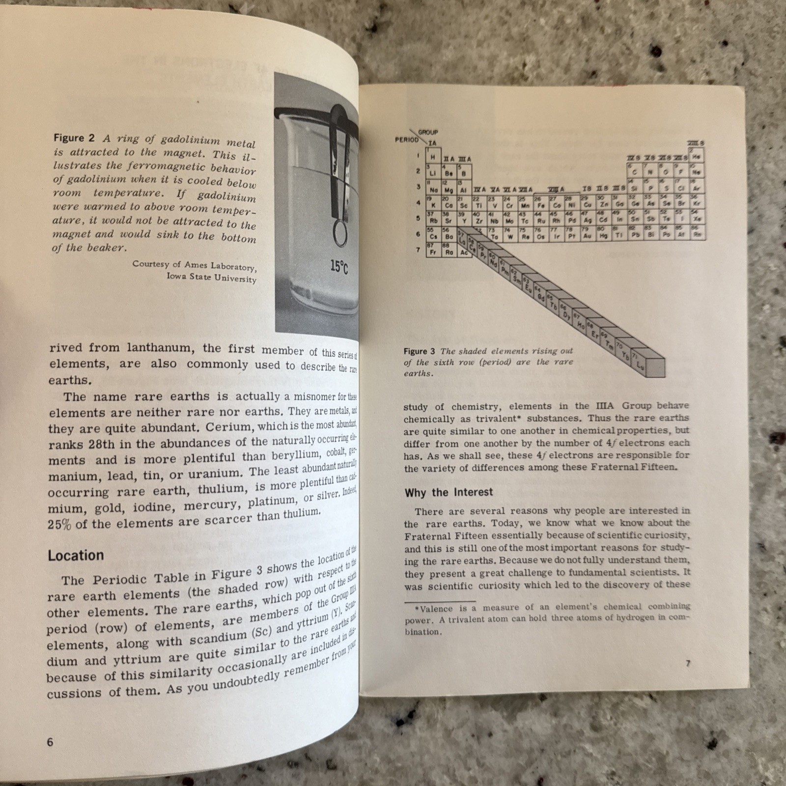 Vintage 1964 Atomic Energy Commission Pamphlet-Rare Earths: Fraternal 15