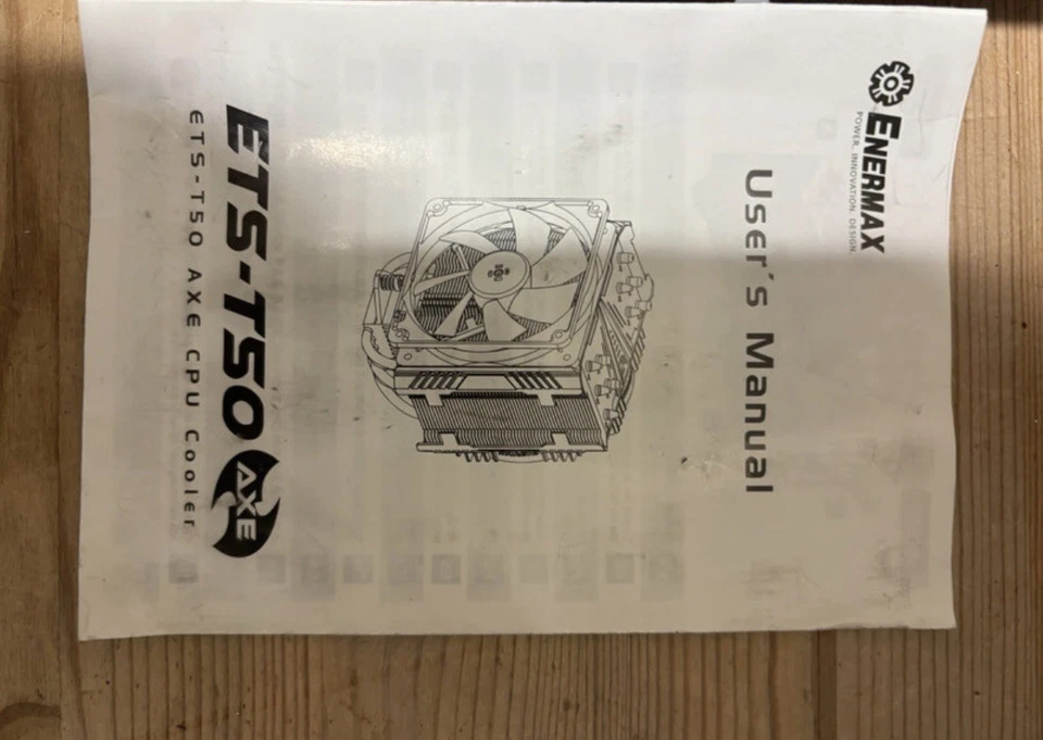 ENERMAX 230W TDP AM4 AM5 S1700 CPU Cooler ETS-T50A-FSS (Silent Edition) 140mm - Image 2 of 4