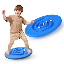 Kids Maze Balance Board - Wobble Trainer for Ski Surf Snowboard, Non-Slip Sen...