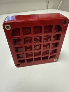 Simplex 4050 Horn 6 VAC Beautiful Rich Deep Red