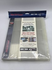 Mini DV Case Capture the World 6MM TAPE holds 9 Bryco Products SEALED NOS