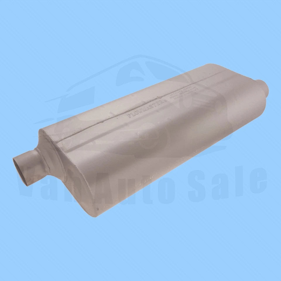 Silenciador de escape FlowMaster para Chevrolet K30 77 Foto 2 de 3