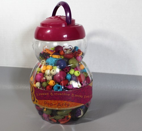 B. Jeweled Pop Arty Kids Snap Together Beads Kit Crafts Kids Bead Kit Mixed Lot
