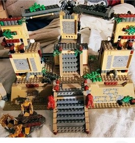 Lego Indiana Jones Temple Off The Crystal Skull 7627 W/ Base Plate