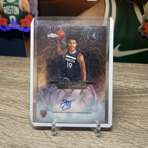 Joan Beringer Topps Chrome Chromographs Auto
