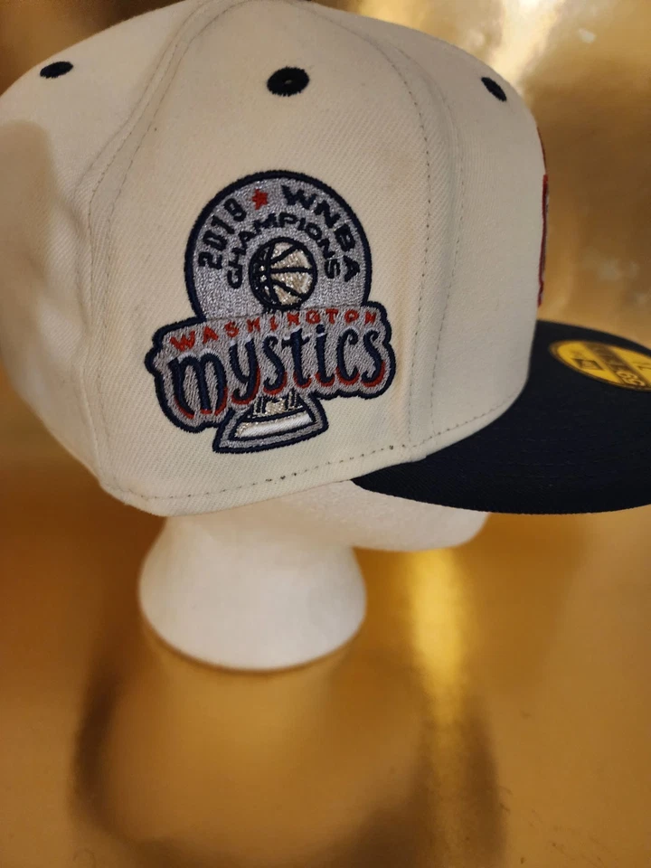 Washington Mystics New Era 59Fifty LIDSHD Made For the W X WNBA Size 7 3/8 Hat - Image 3 of 4
