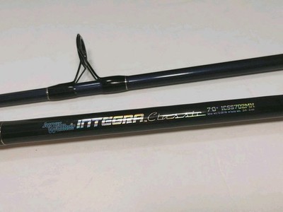 Jarvis Walker Integra Classic ICSS702MH7' 2pc Spinning Fishing Rod CLEAN & READY