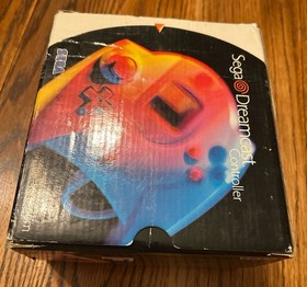 Sega Dreamcast Red Controller  OEM  - In Box /w Manual - Tested