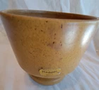 Haeger MCM Planter Vintage Original Sticker Beige Speckled Glaze Succulent