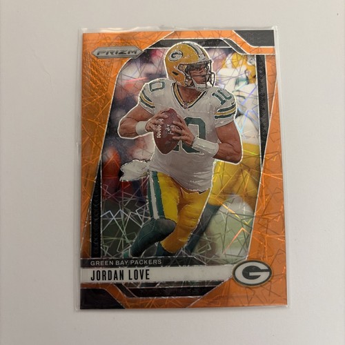 Jordan Love 2024 Panini Prizm - #101 Lazer Prizm Green Bay Packers Mint