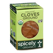 Clous De Girofle Bio En Poudre 0,4 Oz (Caisse De 6) Par Spicely Organics