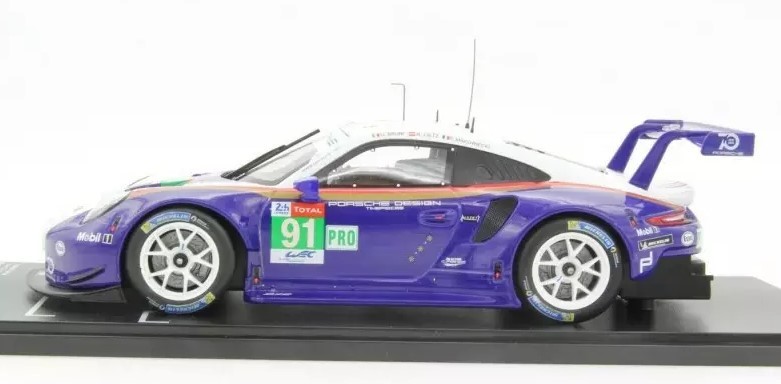 Porsche 911 GT3 RSR 91 Lietz Bruni Makowiecki IXOMODELS 1/43
