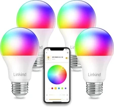 Linkind Smart Light Bulbs, Smart Bulb That Work with Alexa, Google Home, LED