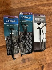 3 pairs Reading Glasses 1.25