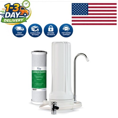 Tankless Countertop Water Filtration System - Chic Design & Easy Installation