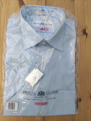Royal Class Selection Slim Fit 41 / L Reine Baumwolle Bügelfrei