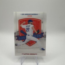 2021 Panini Chronicles America's Pastime #51 Clayton Kershaw #83/99 Dodgers