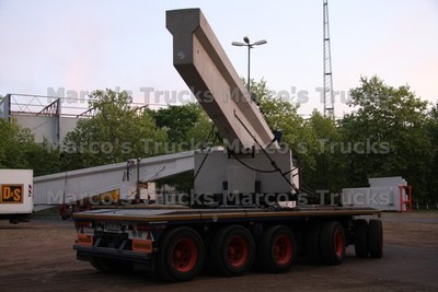 LKW Foto Plattformanhänger Deutschland Zwalve NET RoadRunner #m7ak