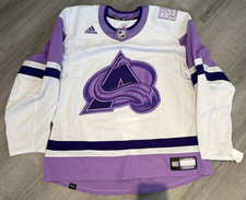 Nueva Camiseta Adidas Colorado Avalanche MIC Hockey Luchas Cáncer 54,56,58,60, 58GC