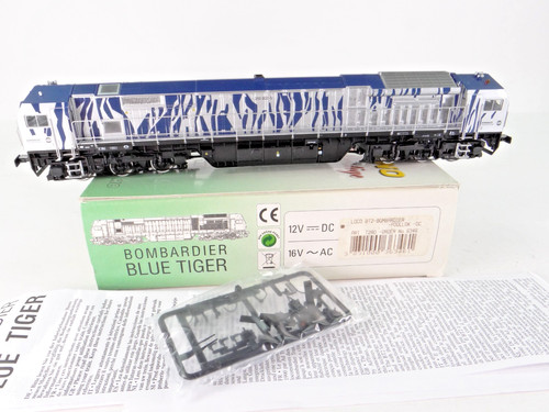 Mehano Prestige 6346 Diesellok BT2 Blue Tiger Poollok, DC, DSS, H0 #wie NEU | Zustand: Gebraucht