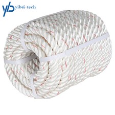 3/4" x100' Double Braid Rope Arborist Bull Rope Rigging Line Hoist Line 2038 lbs