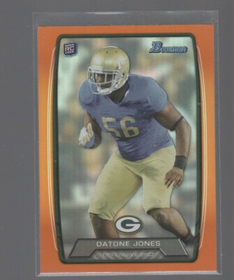DATONE JONES 2013 BOWMAN ORANGE RAINBOW ROOKIE CARD #115 /299