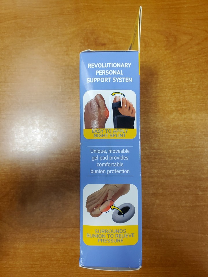 DR. SCHOLL'S Bunion Relief & Toe Corrector Support Pair 1 Left 1 Right