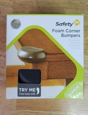 NEW  Safety 1st Brown Foam Corner Bumpers 4 pack