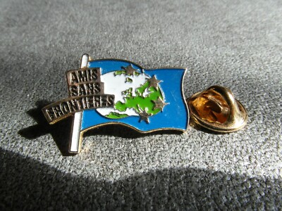 RARE PINS PIN'S - HUMANITARIAN - FRIENDS WITHOUT BORDERS - WORLD - WORLD - FLAG