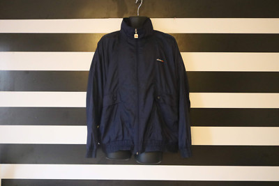 Ellesse Women's Navy Full Zip Vintage Windbreaker Jacket Size 6 | eBay