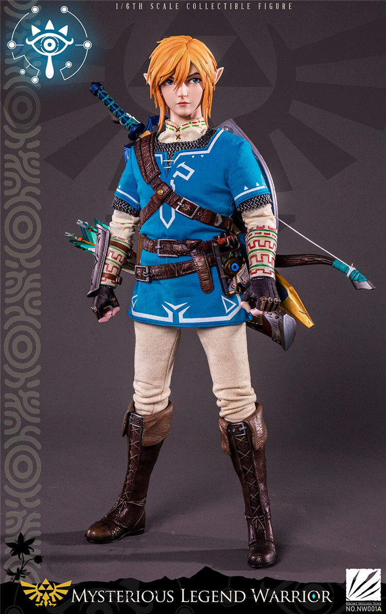 NWTOYS Breath Of The Wild Link Action Figure Model In Stock ex 1/6