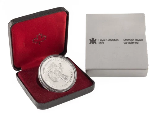 1983 Canada Silver Dollar Proof (Edmonton University Games) Lot of 12 w/Box, CoA