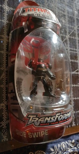 Transformers Titanium Series Die-Cast Side Swipe Hasbro Galoob New Sealed - Picture 3 of 6