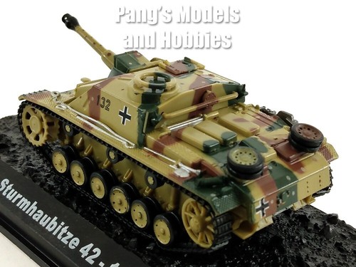 Sturmhaubitze 42 StuH Tank Destroyer German Army 1945 - 1/72 Scale Diecast Model - Picture 10 of 11
