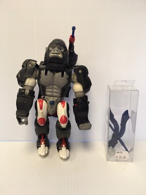 Vintage 1995 Hasbro Transformers Optimus Primal INCOMPLETE Beast Wars Gorilla