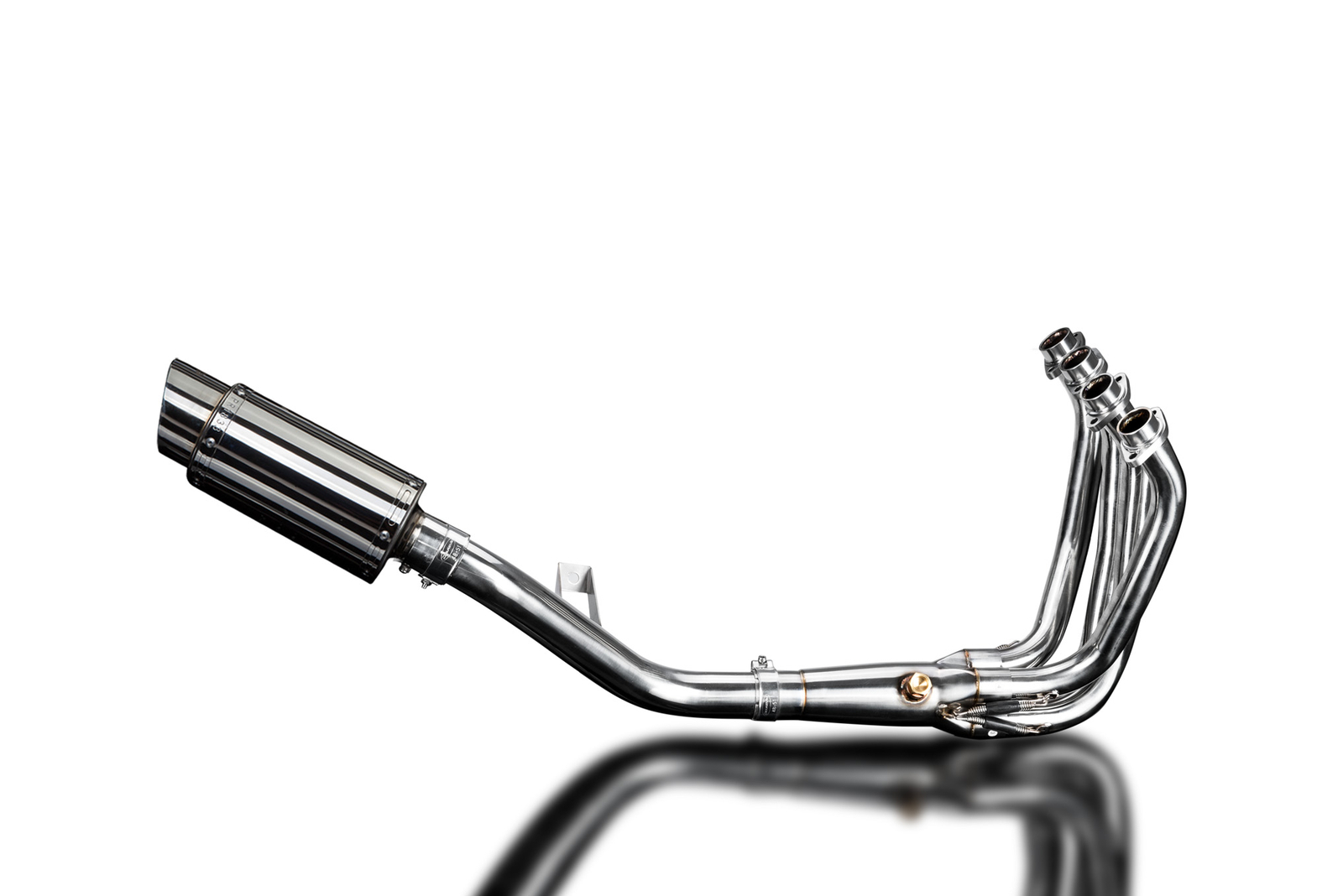 Kawasaki Z900RS Delkevic Full 41 Mini 8" Stainless Round Muffler